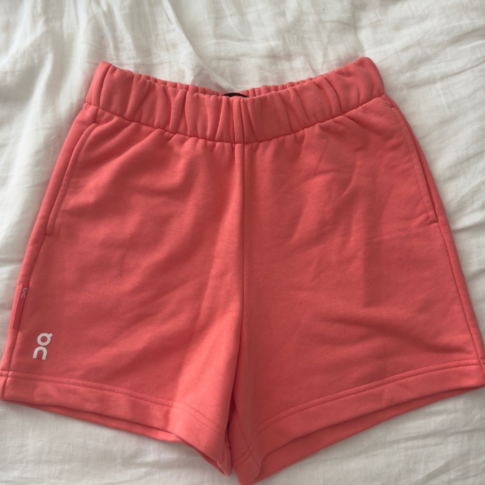 Thick Comfy On Running Women's Pink Athletic Shorts